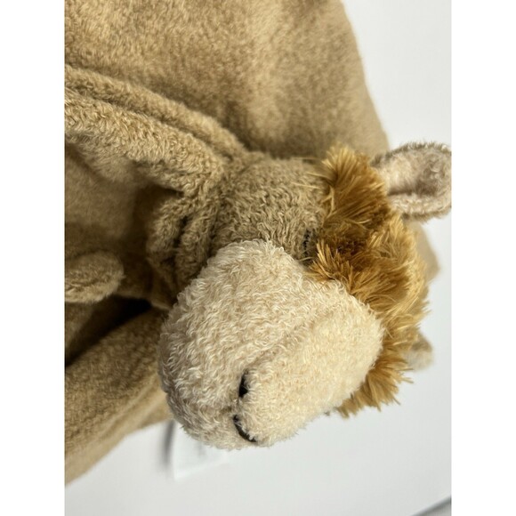 Angel Dear Baby Boy Llama Brown Lovey Security Blanket Soft - Picture 9 of 12